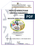 28 Junio Proyecto Interdisciplinario de Segundo A