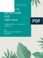 Yoga and Meditation - Digital Report - Bhavanya - TTGI200118