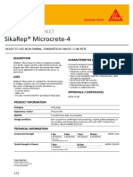 Sikarep® Microcrete-4: Product Data Sheet