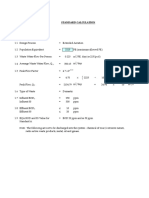 Standard Calculation