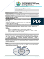 Detailed Lesson Plan (DLP) in Science 7 Topic/ Lesson Name Time Allotment Teacher Content Standards