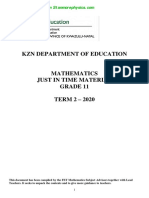 Maths GR 11 JIT Term 2