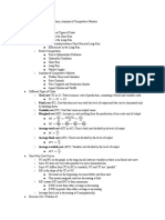 Section 4 - Costs, Perfect Competition, Analysis of Competitive Markets