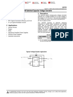 LM2766 Switched Capacitor Voltage Converter: 1 Features 3 Description