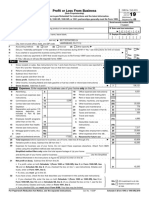 Profit or Loss From Business: Schedule C (Form 1040 or 1040-SR) 09