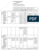 Learning Plan in English 10: Interaction Assessment