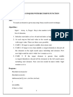 Daa Lab Manual Program 2021-2022