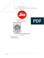 Project Report On "Analysis of Digital India - An Analytical Study On Reliance Jio & It'S Services"