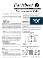 Transport Mechanisms in Cells