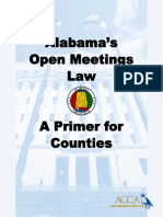 Open Meetings Law Primer RV