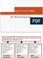 Accounting For Receivables