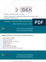 UNIDAD 1 - Curso de DDHH - Historia y Evolución de Los DDHH