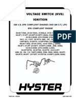 High Voltage Switch (HVS) Ignition: GM 4.3L Epa Compliant Engines and GM 5.7L LPG Epa Compliant Engine