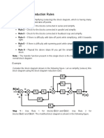 Block Diagram Reduction Rules: Example