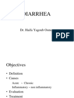 Diarrhea: Dr. Haifa Yagoub Osman