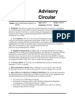 Advisory Circular: Subject: Use of Child Restraint Systems On Date: 9/24/15 AC No: 120-87C Initiated By: AFS-200 Change