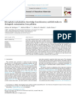 2021 - Rodrigues - Microplastics and Plankton - Knowledge From Laboratory and Field Studies To Distinguish Contamination From Pollution