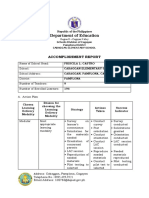 Accomplishment Report-Pilot Testing-Cabagganes