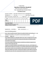 Arid Agriculture University, Rawalpindi: Final Exam / Spring 2021 (Paper Duration 12 Hours) To Be Filled by Teacher