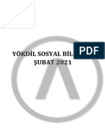 Yökdil Sosyal Bilimler ŞUBAT 2021