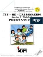 He Dressmaking10 Quarter4 Module 1