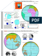 Simple Globes & Earth and Moon: Canon Science Papercraft Natural Science Series