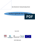 Verbal Aptitude For Npse