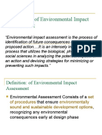 Definition: of Environmental Impact Assessment