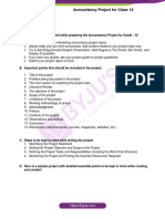 Accountancy Class 12 Project On Ratio Analysis