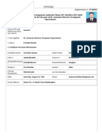 Water & Power Development Authority Phase XIV (WAPDA-XIV) (469) Application Form For The Post of 02. Assistant Director (Computer Operations)