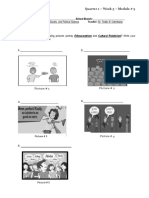 Answers On The Space Provided.: Quarter 1 - Week 3 - Module # 3