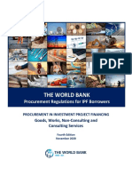 WorldBank ProcurementRegulations