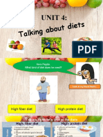 Unit 4:: Talking About Diets