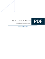 N. K. Kalra & Associates: Firms' Profile