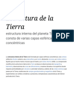 Estructura de La Tierra - Wikipedia, La Enciclopedia Libre