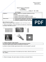 Guía de Repaso 1 Ciencias Semestral 3°