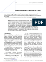 Dolomite Calcination - Matecconf - Rsce2018 - 06008