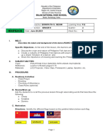LE Sson Plan For Mapeh-8: Bulak National High School