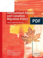 Yiagadeesen Samy, Howard Duncan - International Affairs and Canadian Migration Policy