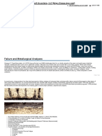 Failure and Metallurgical Analyses - STPA