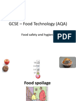 GCSE - Food Technology (AQA) : Food Safety and Hygiene