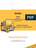 Redhat: Questions & Answers (Demo Version - Limited Content)