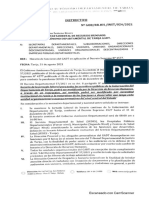 Instructivo #GOB-RRHH-INST 024-2021 Horario de Funciones Del GADT en Aplicación Al Decreto Supremo #4577