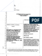 PLAINTIFF'S OPPOSITION TO DEUTSCHE BANK DEMMURRER TO FOURTH AMENDED COMPLAINT RIVERSIDE SUPERIOR COURT JUDGE WHITEOpp-dbntc 4ac - Dem STR RJN BK Ind Mers 04052011