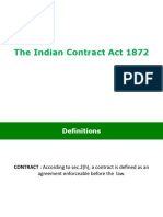 The Indian Contract Act 1872