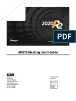 ANSYS Meshing Users Guide