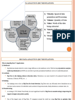 1) Velocity: Speed of Data: Generation and Processing