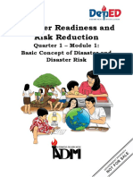 Disaster Readiness and Risk Reduction