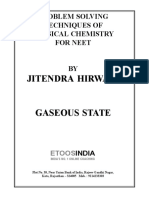 Jitendra Hirwani: Problem Solving Techniques of Physical Chemistry For Neet