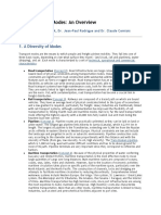 Transportation Modes: An Overview: 1. A Diversity of Modes